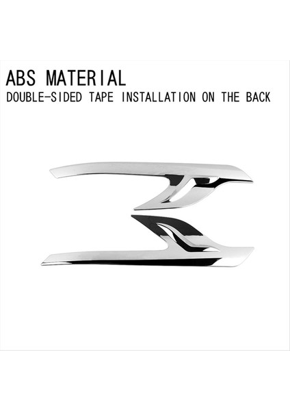 Toyota Alphard 40 Serisi 2023+ Kafa Işık Lambası Göz Kapağı Döşemeleri Gümüş (Yurt Dışından) fırsatları