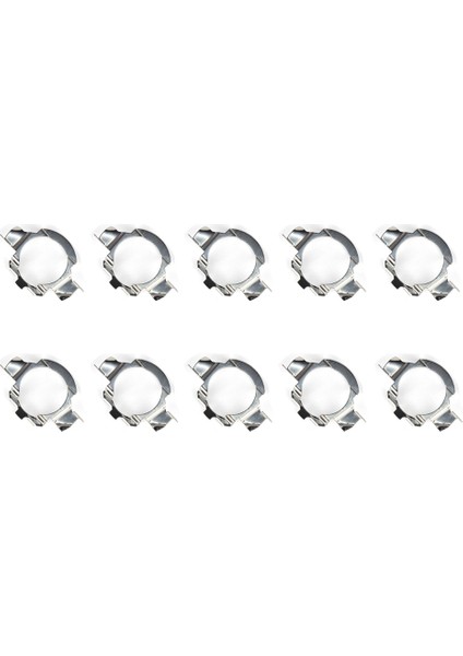 H7 Adaptör Far Soket Araç LED Ampul Tutucu Lamba Tabanı -Bmw -Audi Mercedes -Benz Nissan 10PCS D101 (Yurt Dışından)