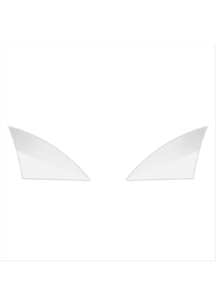 Tesla Model Y Arka Kapı Üçgeni Koruyucu Film Araba Arka Kapı Köşesi Kıta Karşıtı Dekoratif Çıkartma (Yurt Dışından) modelleri