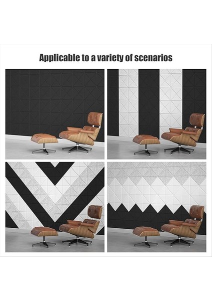 Kendi Kendine Yapışkanlı 12 Pack Akustik Paneller 12X12X0 4inch Ses Geçirmez Köpük Panelleri Duvarlar Için Ses Emici Karo Siyah (Yurt Dışından) modelleri