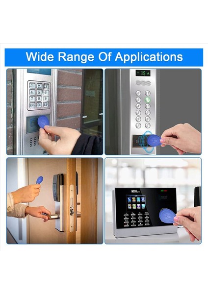 100 Adet Yazılabilir 125KHZ Rfid Anahtar Fob Yakınlık Kimlik Kart Token Etiketi Yeniden Yazılabilir T5577 Universal (Yurt Dışından) modelleri