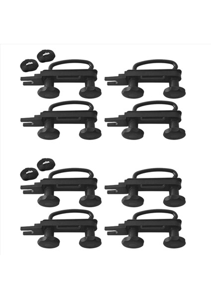 8 Pcs Araç Çatı Bagaj Aksesuarları Van Montaj Aksesuarları Kit Çatı Kutusu Braket Montaj Aksesuarları Kiti (Yurt Dışından)