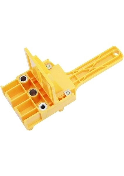 Ahşap Zımba Deliği Konumlandırıcı Düz Delik Delme Deliği Yuvarlak Tenon Bir Ekleme Diy Alet Sarı (Yurt Dışından)