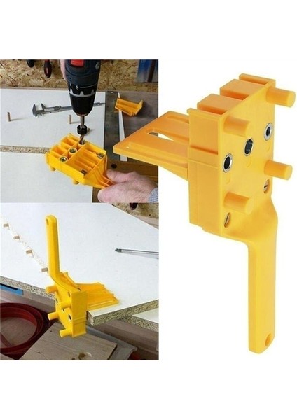Ahşap Zımba Deliği Konumlandırıcı Düz Delik Delme Deliği Yuvarlak Tenon Bir Ekleme Diy Alet Sarı (Yurt Dışından) indirimleri