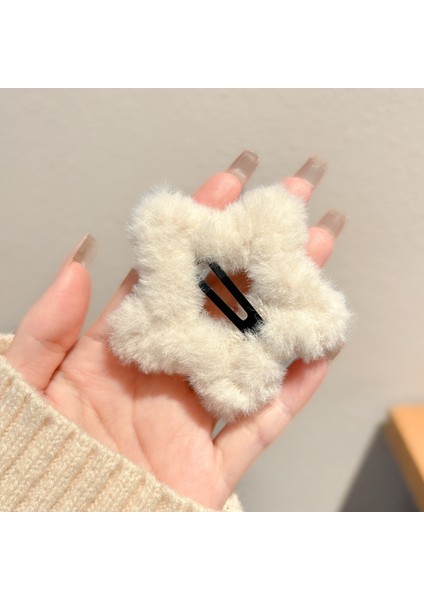 Metal Niş Tasarım Duygusu Sonbahar ve Kış Klipleri Kızlar Sevimli Ins Saç Tokası Çocuk Mizaç Saç Kartı (Yurt Dışından)