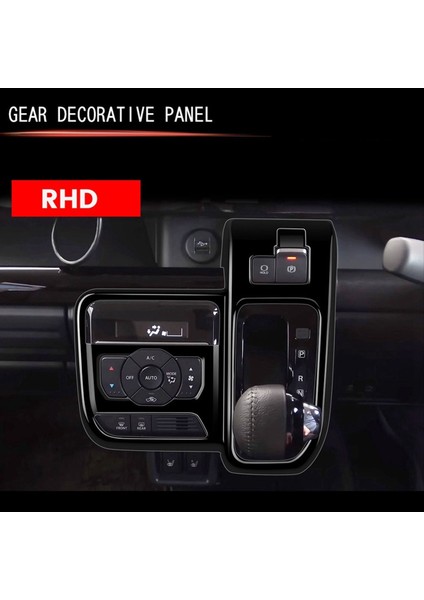 Suzuki Spacia/spacia Özel MK04 Serisi 2024 Rhd B Için Araba Merkezi Dişli Vardiya Panel Kapak Döşeme Etiketi (Yurt Dışından) fiyatları