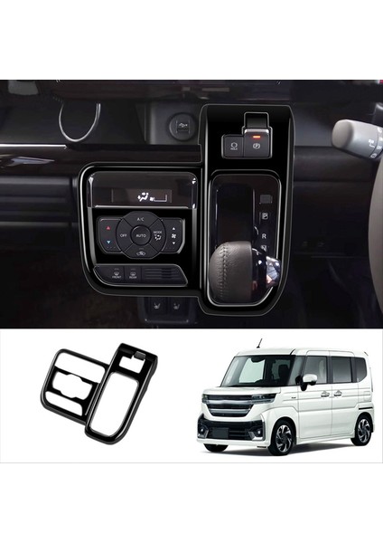 Suzuki Spacia/spacia Özel MK04 Serisi 2024 Rhd B Için Araba Merkezi Dişli Vardiya Panel Kapak Döşeme Etiketi (Yurt Dışından) fırsatları