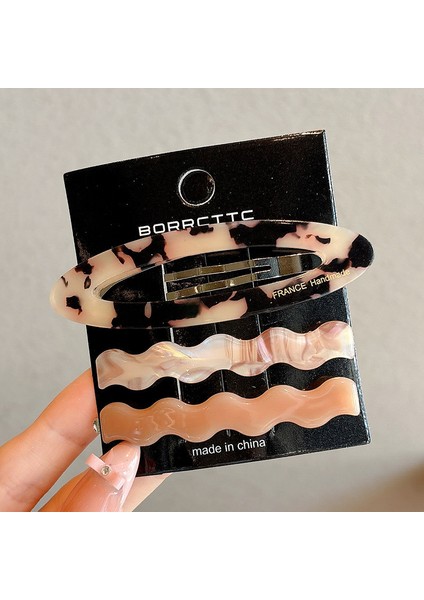 Narin Sonbahar ve Kış Saç Tokası Merad Kolej Tarzı Bb Klip Saç Kartı Alın Kırık Saç Yan Klip Başlıklar (Yurt Dışından)