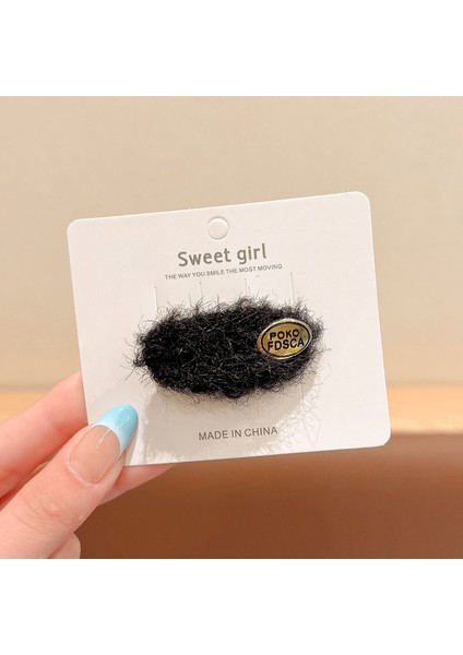 Narin Sonbahar ve Kış Saç Tokası Merad Kolej Tarzı Bb Klip Saç Kartı Alın Kırık Saç Yan Klip Başlıklar (Yurt Dışından)