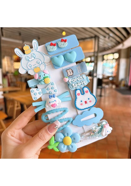 Çocuk Saç Tokası Saç Aksesuarları Yeni Küçük Kız Saç Kartı Kızlar Sevimli Bebek Bangs Kartı (Yurt Dışından)