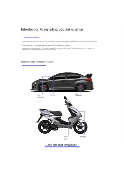 3x PG08 Gps Araç Tracker Gerçek Zamanlı Bulucu Gsm Motosiklet Araba Bisiklet Hırsızlık Önleyici Aracı Gsm 850/900/1800/1900MHZ (Yurt Dışından) fırsatları