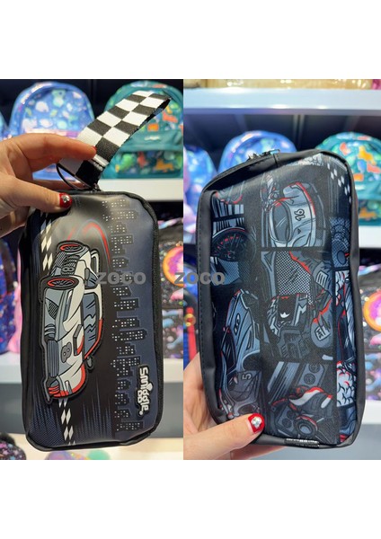 Avustralya Smiggle Kalem Çantası Ilkokul ve Ortaokul Öğrencileri Kalem Çantası Çocuklar Büyük Kapasiteli Kırtasiye Çantası Karikatür Saklama Kırtasiye Çantası (Yurt Dışından) modelleri