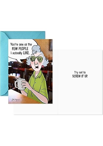 Maxine Komik Doğum Günü Kartı Çeşitleri (Zarflı 5 Kart) modelleri