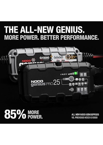 GENIUSPRO25 6V/12V/24V 1000A Akıllı Akü Şarj ve Akü Bakım/desülfatör/power Supply fiyatları