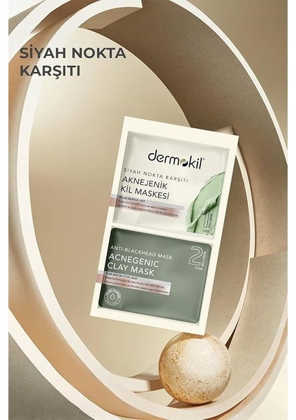 Siyah Nokta Karşıtı Kil Maske 2x7.5 ml fiyatları