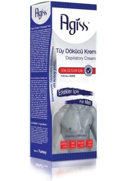 Tüy Dökücü Krem For Men 100 ml fiyatları