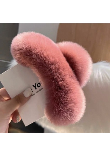 Hakiki Su Samuru Tavşan Saç Saç Kavrama Klip Kıdemli Işık Duygusu Lüks Net Kırmızı Saç Tokası Kadın Başın Arkası Yeni High-End Köpekbalığı Klip Yüksek At Kuyruğu (Yurt Dışından) fiyatları