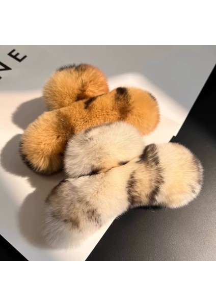 Hakiki Su Samuru Tavşan Saç Saç Kavrama Klip Kıdemli Işık Duygusu Lüks Net Kırmızı Saç Tokası Kadın Başın Arkası Yeni High-End Köpekbalığı Klip Yüksek At Kuyruğu (Yurt Dışından) indirimleri