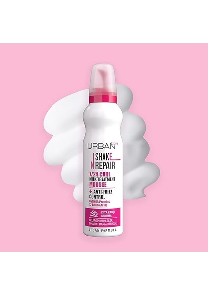 Care Shake N Repair 7/24 Kabaran ve Bukleli Saçlara Özel Saç Bakım Köpüğü, 150 Mililitre, Vegan modelleri
