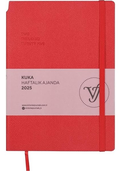 2025 Haftalık Ajanda A5 (14X21CM) Esnek Kapak Ivory 80GR. fiyatları