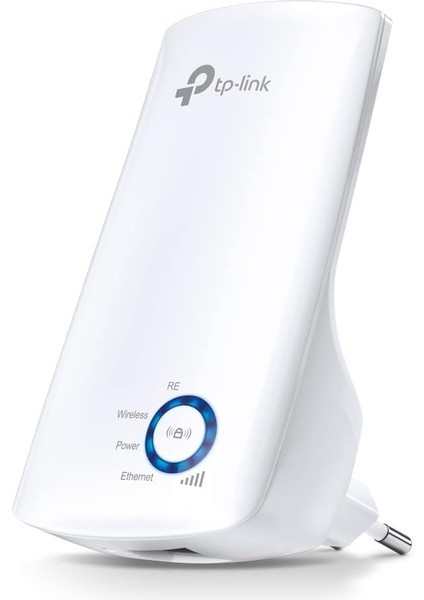 TL-WA850RE, N300 Mbps Wi-Fi Menzil Genişletici, 1 Ethernet Bağlantı Noktalı Wi-Fi Güçlendirici/hotspot, Access Point Modu, Tüm Wi-Fi Yönlendiriciler ile Çalışır