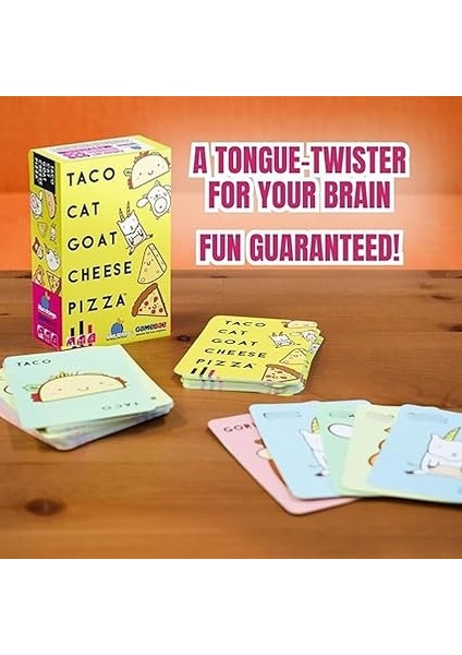 Orange | Taco Kedi Keçi Peynirli Pizza | Kart Oyunu | Yaş 8+ | 2-8 Oyuncu | 10-30 Dakika Oynama Süresi modelleri