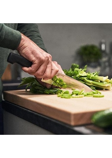 Four Star Şef Bıçağı, Paslanmaz Çelik, SIYAH,200 mm indirimleri