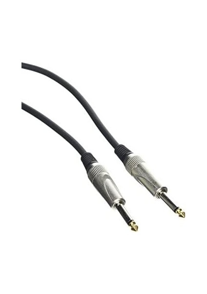 6.3 mm Mono Enstürman Kablosu 2 Metre (Gitar,bağlama,vs.)