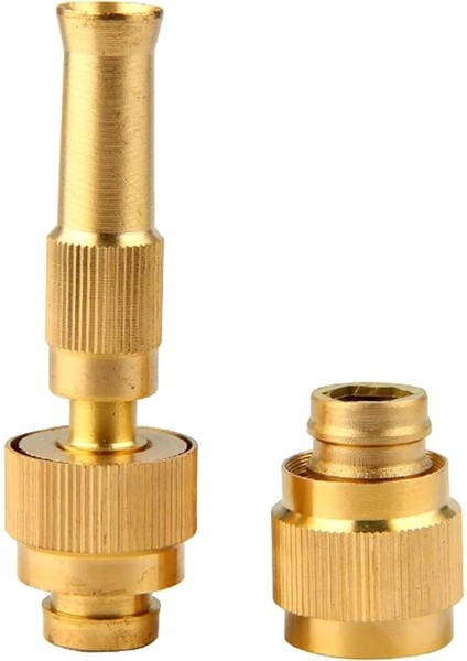 Çift Fonksiyonlu Ayarlanabilir Hortum Sulama Başlığı 9 cm Yüksek Basınçlı ve Şemsiye Püskürtme Modlu, Evrensel Bağlantı, 3 cm Çap