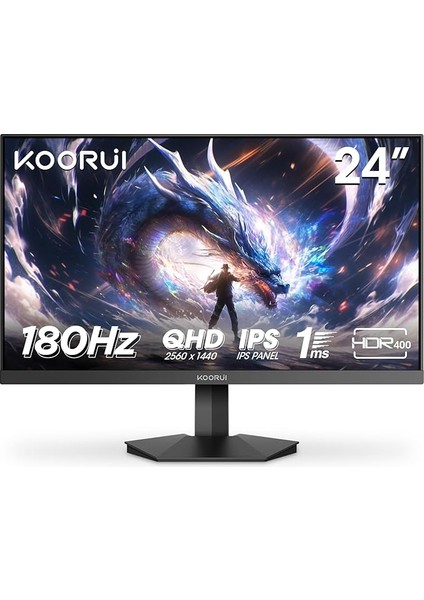 G2421V 23.8 Inç Monitör, 180Hz Oyun Monitörü, Qhd 2560X1440 Ips, Adaptive-Sync Premium, 2x HDMI 2.0 + Dp 1.4, Vesa 75X75MM, E-Spor Monitörler