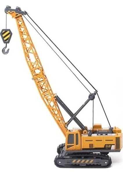 Oyuncak Vinç Iş Makinesi Ipli Sarılır Makaralı Paletli Kurtarıcı modelleri