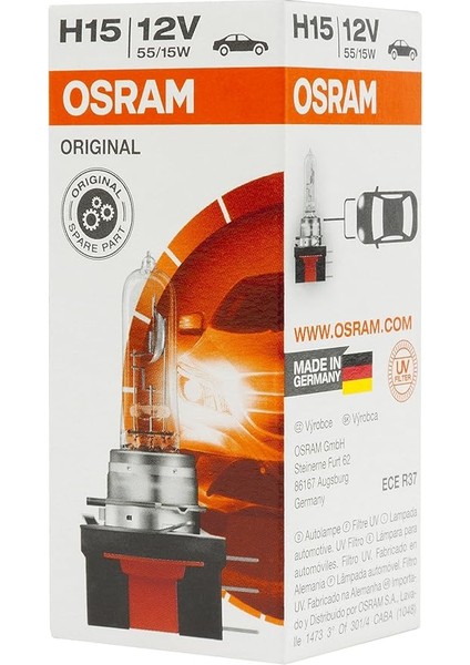 Ampul H15 12V 55/55W 64176