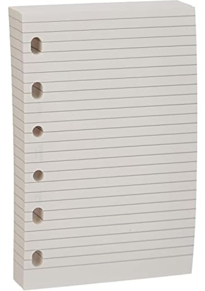 213047 Pocket Not, Çizgili, 100 Yaprak, Beyaz