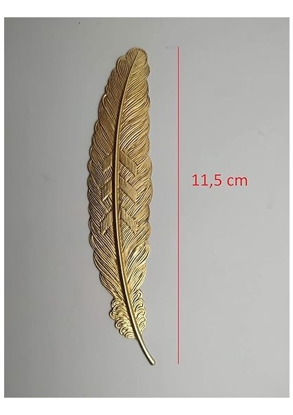 (Pirinç) Kitap Ayracı Ayırıcı Yaprak Temalı Hediyelik Saeı fiyatları