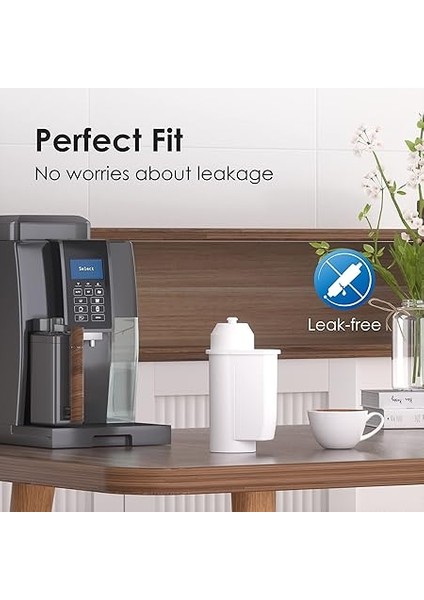 Siemens Tam Otomatik Kahve Makinesi Eq6, Eq9 S700, EQ500, TZ70003, Brita Intenza 575491, Bosch TCZ7003, TCZ7033, 467873 Için Yedek Su Filtresi Brıta Intenza+ (4) Için Değildir modelleri