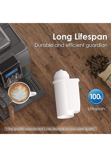 Siemens Tam Otomatik Kahve Makinesi Eq6, Eq9 S700, EQ500, TZ70003, Brita Intenza 575491, Bosch TCZ7003, TCZ7033, 467873 Için Yedek Su Filtresi Brıta Intenza+ (4) Için Değildir indirimleri