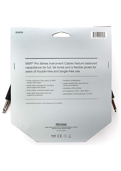 DCIX10 Pro Enstrüman Kablosu (3 M) fiyatları