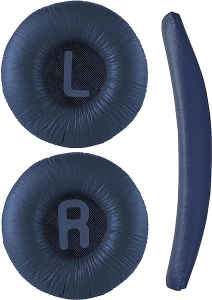 Jbl ile Uyumlu Kulaklık Pedi Süngeri Tune T500BT 510BT 520BT T560BT 570BT T600 T450 460 JR300 310 Lacivert
