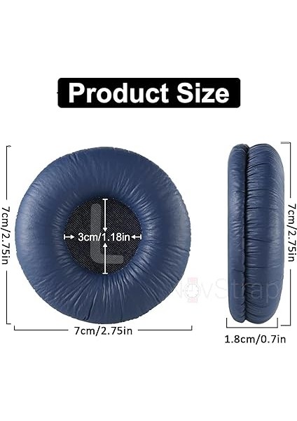 Jbl ile Uyumlu Kulaklık Pedi Süngeri Tune T500BT 510BT 520BT T560BT 570BT T600 T450 460 JR300 310 Lacivert modelleri