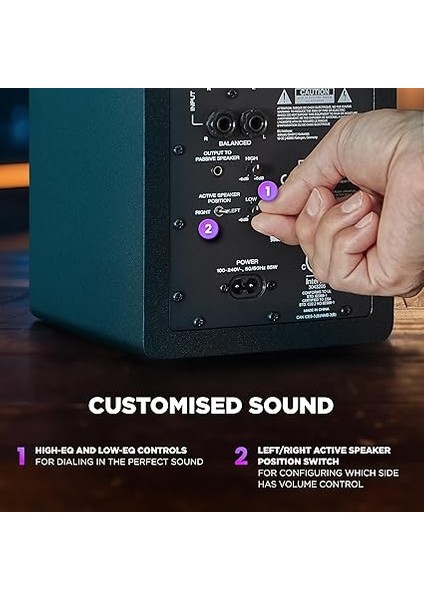 Bx4, 120 Watt, Masaüstü Stüdyo Hoparlör fırsatları