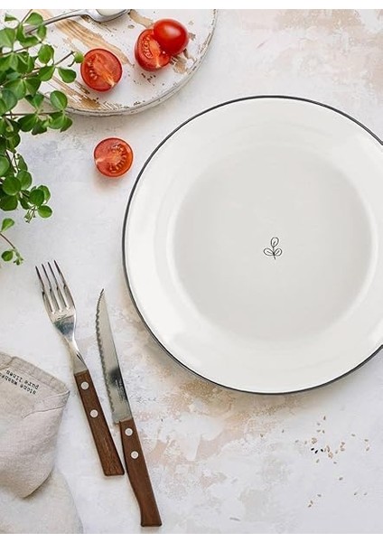 Mia Summertime Yemek Tabağı - 6lı Set 20 cm fırsatları