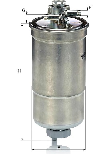 Wk 853/3 x Yakıt Filtresi (Vw Group) modelleri