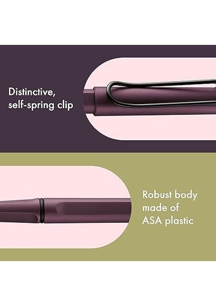 Safarı Roller Kalem Metal Klıps Scarlet indirimleri