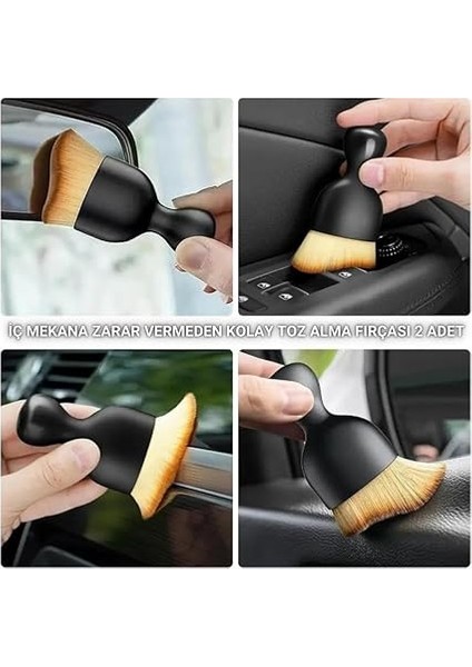 Profesyonel 11 Parça Mikrofiber Araç Oto Yıkama Seti Araç Fırçası Araç Mikrofiber Bez Seti indirimleri