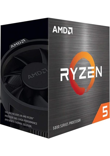 5 5600 3.5 Ghz 6 Çekirdek 32MB Cache Am4 Soket Radeon Graphics 7nm Işlemci