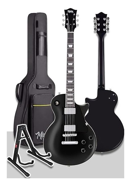 GRX-200BK-BAG Üst Segment Profesyonel Elektro Gitar Set Les Paul Kasa Masif Ağaç (Hh) fiyatları
