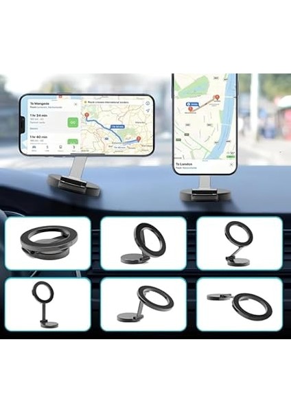 Manyetik Araç Içi Telefon Tutucu[süper Mıknatıs]titreşime Dayanıklı Magsafe ile Uyumlu Ayarlanabilir Araç Telefonu Tutucu,iphone 15 14 13 Pro Max ve Diğer Akıllı Telefonlarla Uyumlu fiyatları