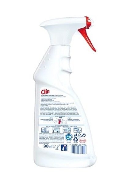 Limon Kokulu 500 ml Cam Temizleyici (1 x 500 Ml) fiyatları