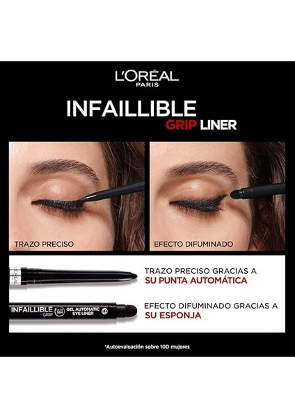 Parıs Infaillible Automatic Jel Göz Kalemi - Zümrüt Yeşili indirimleri