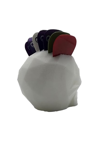 Geometrik Kafatası - Kurukafa Pena Tutucu (Geometrik Kafatası - Kurukafa Pena Tutucu (Yatay), Beyaz) fırsatları